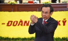 Ông Nguyễn Văn Nên trúng cử chức Bí thư Thành ủy TPHCM khóa XI với tỷ lệ phiếu bầu tuyệt đối 100% (62/62 phiếu). Ảnh: Vietnamnet