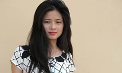 Cô gái Tày dự thi Người đẹp xứ Tuyên