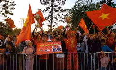 Các nhà vô địch SEA Games trở về trong vòng tay người hâm mộ
