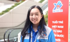 Ấn tượng thành tích của nữ sinh gen Z làm MC trong hoạt động đặc biệt Đại hội Đoàn toàn quốc XII