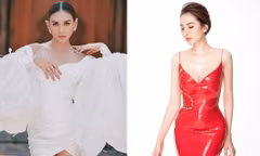 Diễm Hương- Võ Hoàng Yến diện sắc trắng-đỏ đối lập, cùng khoe vẻ sexy 'vạn người mê'