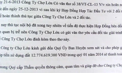 Công văn của Cty Địa ốc Chợ Lớn xin UBND huyện Nhơn Trạch gia hạn nợ tiền sử dụng đất