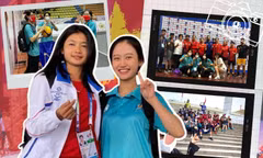 Chia sẻ từ tình nguyện viên SEA Games 31: Mệt nhọc mấy cũng "tan thành mây"!
