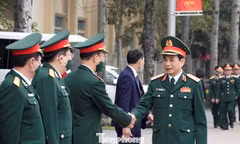 Thượng tướng Phan Văn Giang giao nhiệm vụ đầu xuân cho BTL Bảo vệ Lăng