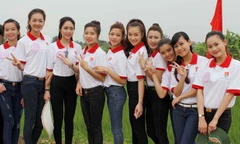 Người đẹp Hạ Long tham gia bảo vệ môi trường