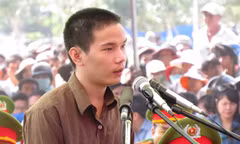 Bị cáo Vũ Văn Tiến đã có đơn kháng cáo, xin giảm nhẹ hình phạt. Ảnh: Việt Văn.