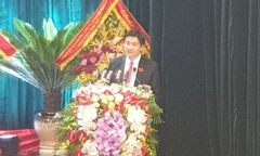 Chiều 22/9, Đại hội Đảng bộ tỉnh Hà Nam họp phiên bế mạc - Ảnh: Hoàng Long