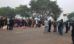 Hiện trường vụ tai nạn