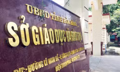 Trụ sở Sở GD&ĐT tỉnh Hòa Bình. Ảnh: Nguyễn Hoàn