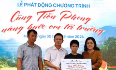 Cùng Tiền Phong nâng bước em tới trường: Thắp lên hi vọng từ tinh thần thiện nguyện