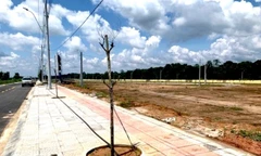 Khu vực triển khai dự án quỹ đất phía Tây Quốc lộ 14.