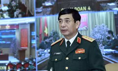 Thượng tướng Phan Văn Giang làm việc với 2 Tổng cục