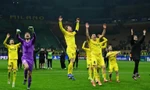 Bodo/Glimt ăn mừng chiến thắng trước Inter Milan.
