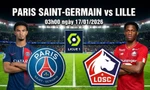 PSG vs Lille.