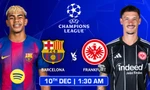 Barcelona vs Frankfurt.