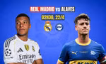 Real Madrid vs Alaves.
