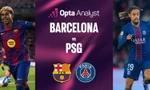 ບາເຊໂລນາ vs PSG.