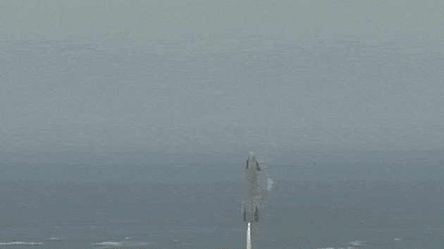 Tên lửa SN15 quay về Trái Đất an toàn. Ảnh: SpaceX. Tên lửa SN15 quay về Trái Đất an toàn. Ảnh: SpaceX.