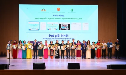 Hà Nội, Quảng Ninh, Bắc Ninh giành Quán quân Trường học sinh thái