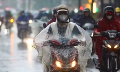 Miền Bắc mưa lớn diện rộng từ đêm nay 