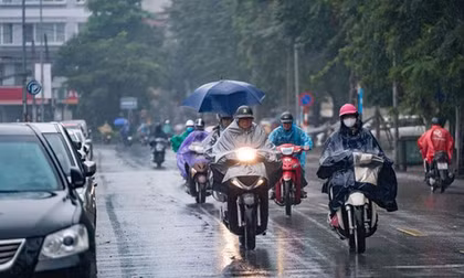 Chiều tối nay miền Bắc chuyển mưa dông, đề phòng mưa đá