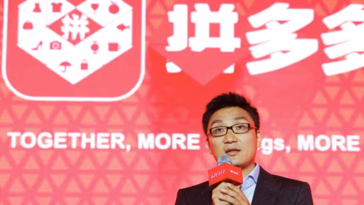 Colin Huang, nhà sáng lập hãng bán lẻ trực tuyến Pinduoduo. (Ảnh: Reuters)
