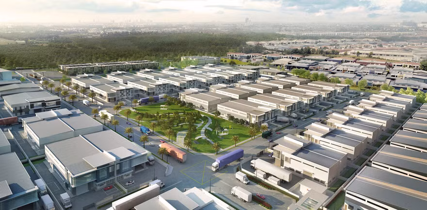 Khu công nghiệp Chấn Hưng. Ảnh: FLC Group