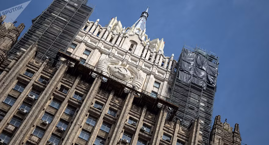 Tòa nhà Bộ Ngoại giao Nga. Ảnh: Sputnik