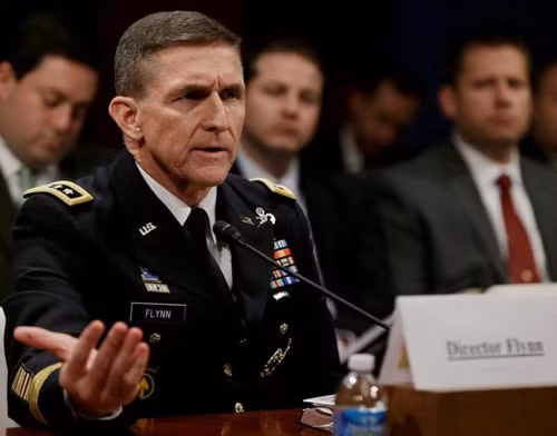 Cố vấn an ninh quốc gia của ông Trump, Michael Flynn. Ảnh: Reuters