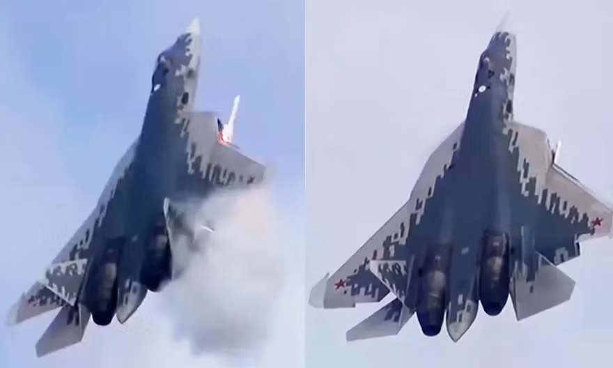 Rộ tin Nga điều tiêm kích Su-57 đánh chặn máy bay không người lái Ukraine