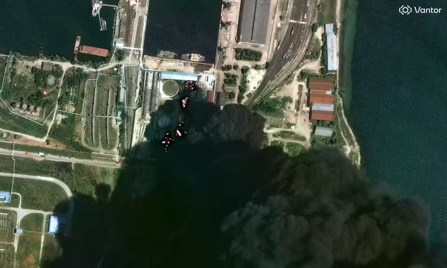 Ukraine tập kích căn cứ không quân trọng yếu của Nga ở Crimea