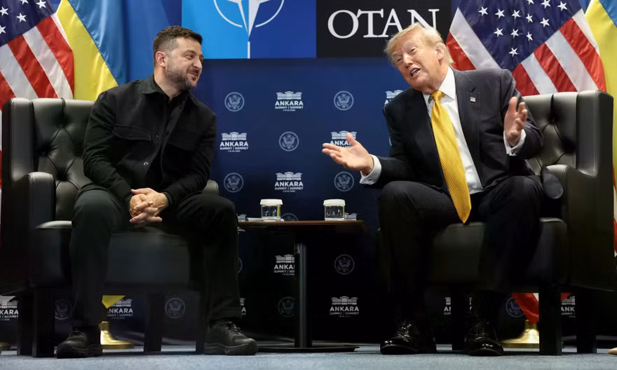 Tổng thống Mỹ Trump sắp gặp Tổng thống Ukraine Zelensky tại Nhà Trắng