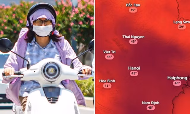 Đợt nắng nóng tại Hà Nội có thể kéo dài qua giữa tháng 8