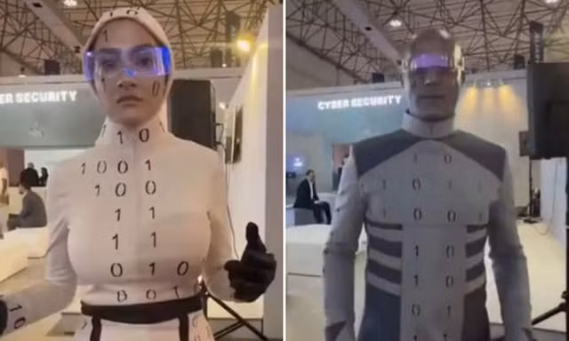 Sự thật về “robot hình người” gây xôn xao ở Iran: Hóa ra là người thật cải trang