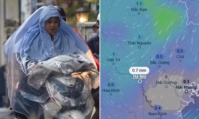 Bao giờ không khí lạnh về khiến Hà Nội giảm nhiệt mạnh, dự báo mưa ngày nào?