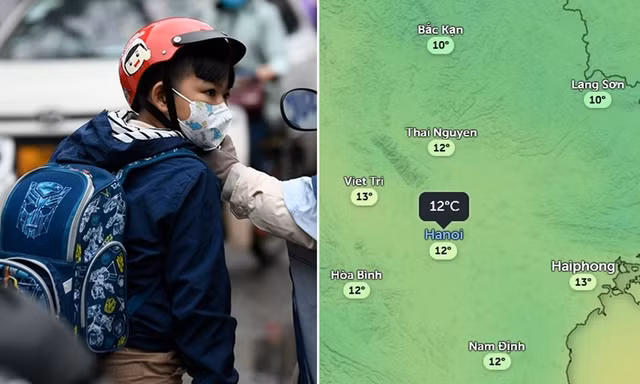 Ngày mai gió Đông Bắc mạnh hơn khiến Hà Nội rét hơn hôm nay, bao giờ mới đỡ?