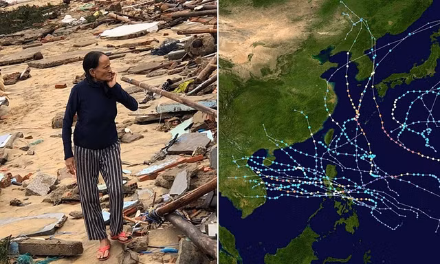 Danh sách tên bão năm 2026: Gợi nhớ mùa bão 2020 với bão mạnh Molave, Vàm Cỏ