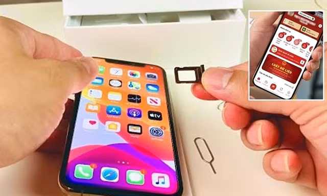 Xác thực sinh trắc học khi đổi điện thoại mới để tránh bị khóa SIM