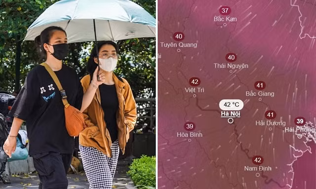 Miền Bắc sẽ nắng nóng diện rộng sau mưa dông, dự báo Hà Nội nóng từ hôm nào?