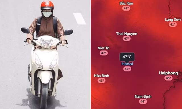 Hà Nội dự báo sẽ nóng đỉnh điểm 47 độ C, bao giờ nắng nóng kết thúc ở miền Bắc?