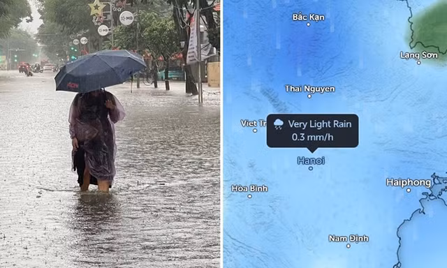 Hà Nội bắt đầu đợt mưa dông mới: Khi nào mưa nhiều nhất, nhiệt độ giảm ra sao?
