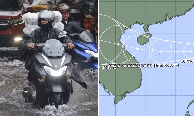 Hình ảnh mưa lớn ở Philippines do ATNĐ, có thể ảnh hưởng đến nước ta hôm nào?