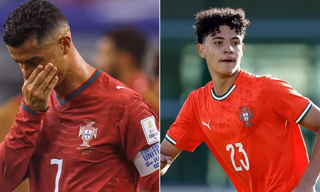 Ronaldo đã thi đấu kỳ World Cup cuối cùng, bao giờ con trai khoác áo tuyển quốc gia?