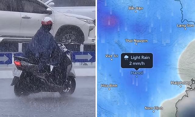 Thời tiết Hà Nội tăng oi nóng trước khi thay đổi, dự báo sẽ mưa từ tối mai