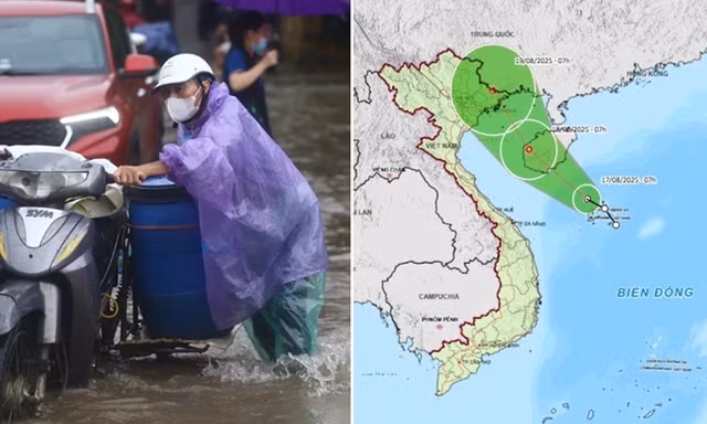 Áp thấp nhiệt đới dự báo sẽ vào Vịnh Bắc Bộ, Hà Nội có thể mưa to những hôm nào?