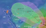 Áp thấp nhiệt đới mạnh lên thành bão số 7, gió giật cấp 10