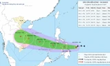 Bão Kalmaegi di chuyển nhanh, có thể mạnh cấp 14 trên Biển Đông 