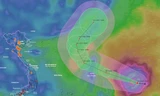 Cơn bão khổng lồ Fung-Wong vào Biển Đông sáng 10/11, hoạt động trái quy luật