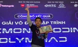 Nam sinh 12 tuổi đạt giải Vàng Cuộc thi vô địch Quốc gia STEM, AI và Robotics