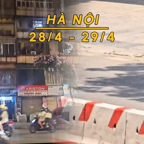 Cuối tháng 4 Hà Nội có mưa, thời tiết dần dịu nhiệt